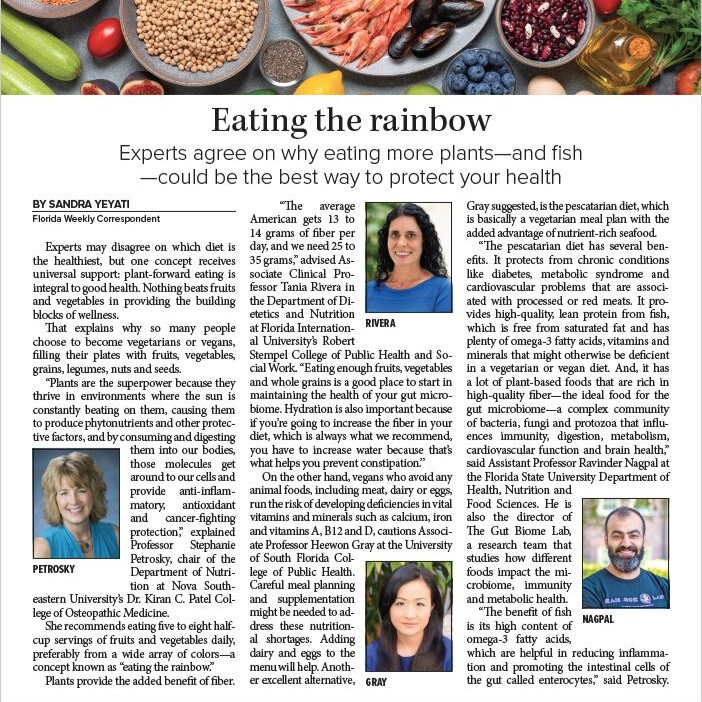  FLORIDA WEEKLY "Eating the rainbow"