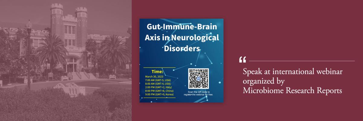 Dr. Nagpal speaks at international webinar organized by Microbiome Research Reports