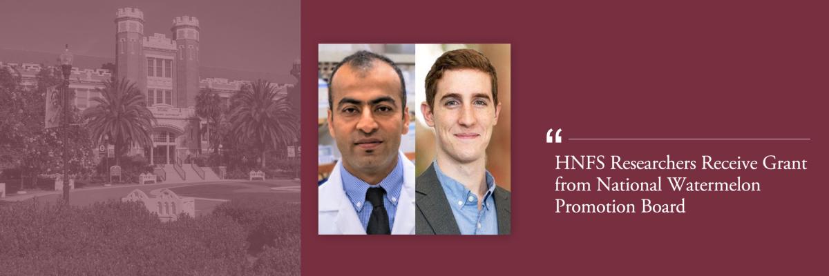 HNFS Researchers Receive Grant from National Watermelon Promotion Board