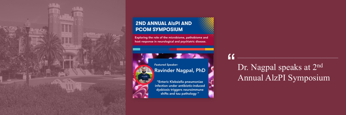 Dr. Nagpal speaks at 2nd Annual AlzPI Symposium
