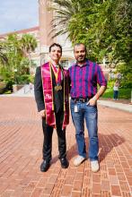 Nate graduated in August, and he was awarded an honors medallion for being an outstanding senior scholar! (Aug.2023)