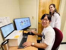 Visiting student Nuria from Spain during the summer (Aug.2024)