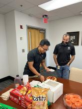 Celebrating Saiful's birthday together with the lab members (July.2024)