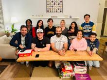 Celebrating Thanksgiving together with the lab members (Nov.2024)